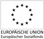 ESF Logo in schwarz-weiß
